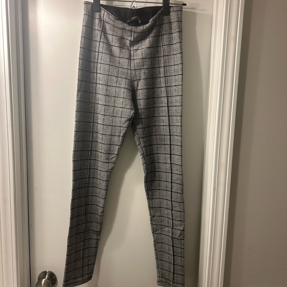 Zara plaid leggings size medium - Picture 5 of 14